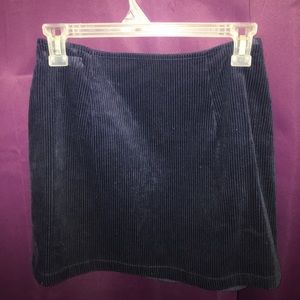 Kendall & Kylie Corduroy Skirt Navy💙